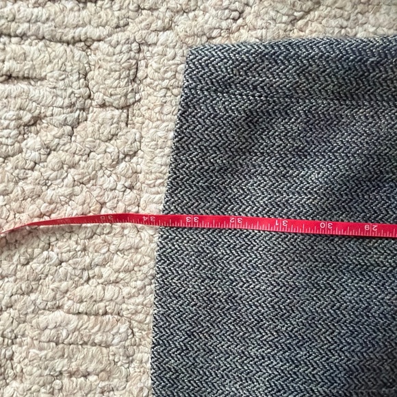 Towncraft Gray Herringbone Silk Sport Coat Blazer - Picture 13 of 15